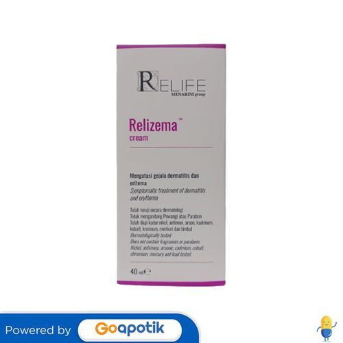 Jual Relife Relizema Cream 40 Ml Tube | Shopee Indonesia