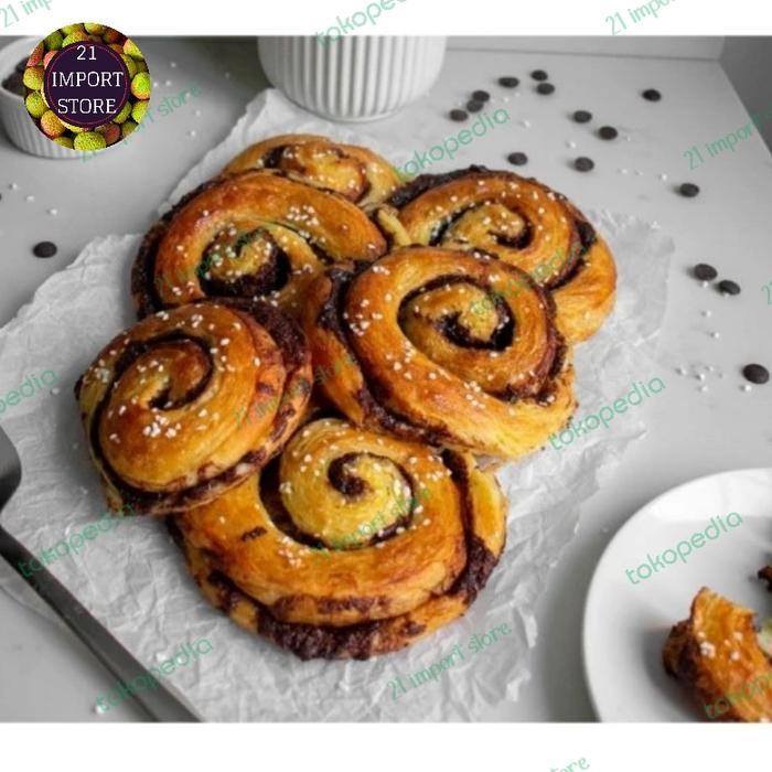 Jual Roti Danish Chocolate Chips Premium Frozen Food 60 Gr RTE | 1 Pcs ...