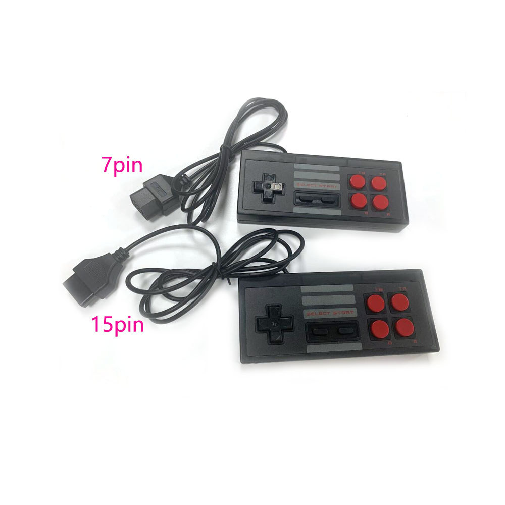 Jual Gaming console gamepad 8bit style 15Pin 7PIN Plug Cable Controller ...