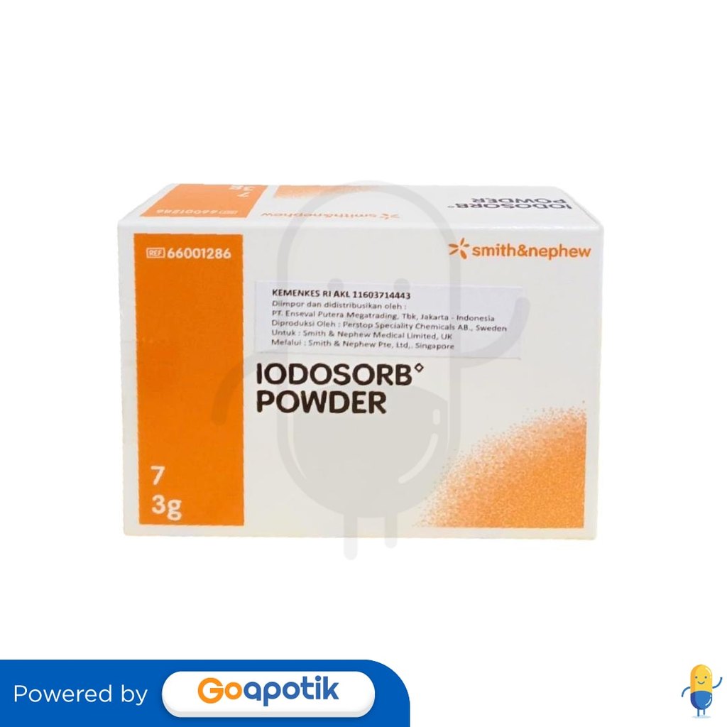 Jual Iodosorb Powder 3 Gram Box 7 Sachet | Shopee Indonesia