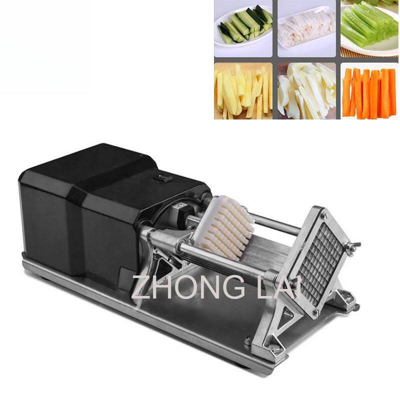 Jual Electric Chip Cutter Commercial Chip Cutting Machine Stainless ...