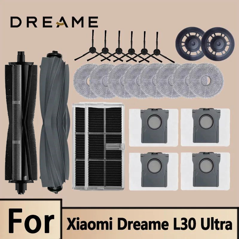 Jual Accesorios De Repuesto Para Aspiradora Dreame Mova E30 Ultra Trouver E30 Ultra Filtro De Cepillo Lateral Principal Bolsa De I.1536188433