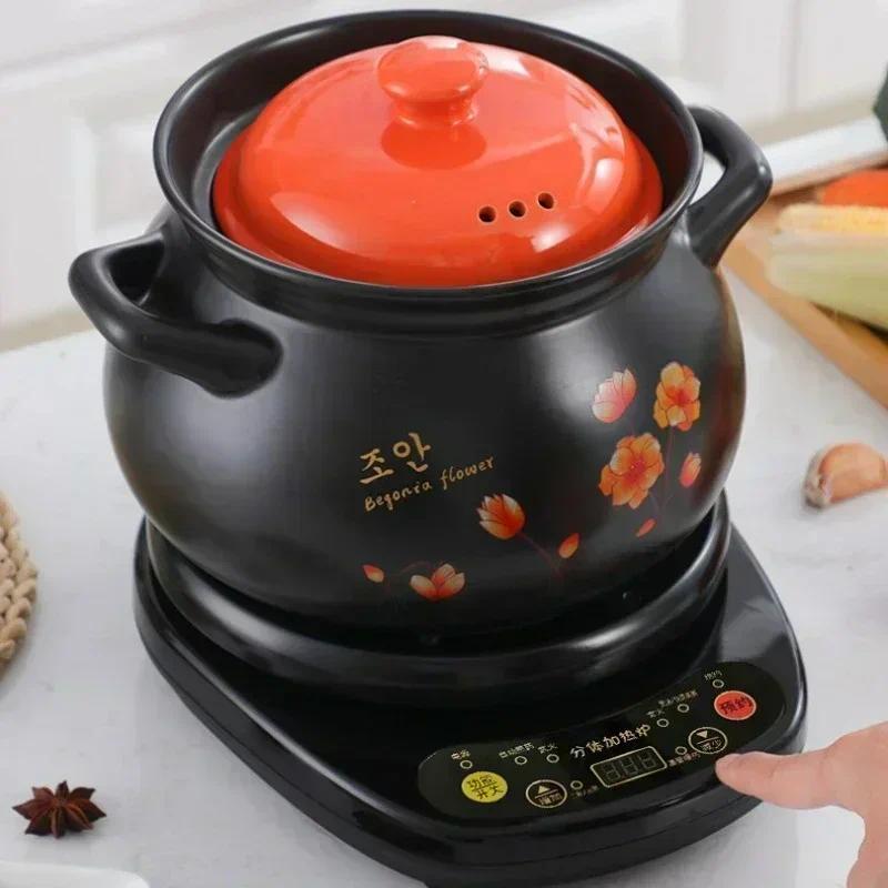 Jual Electric Slow Cooker Automatic Saucepan Casserole Stew Pot, Home ...