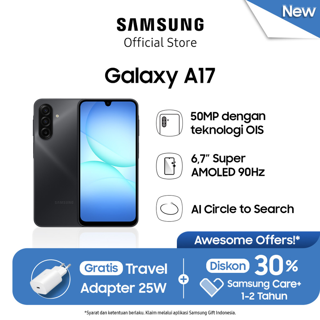 Samsung Galaxy A17 - Black