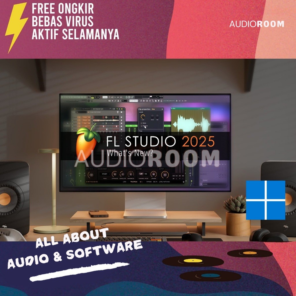 Jual Paket Recording Lengkap FL Studio All Plugin 2025 ( Full Activated ...