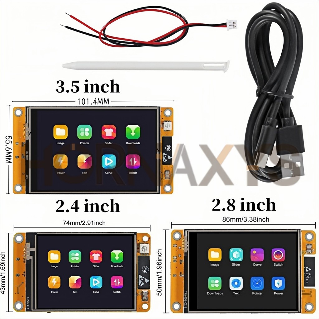 Jual ESP32 WIFI Bluetooth Development Board 3.5 2.4 2.8 in LCD TFT ...