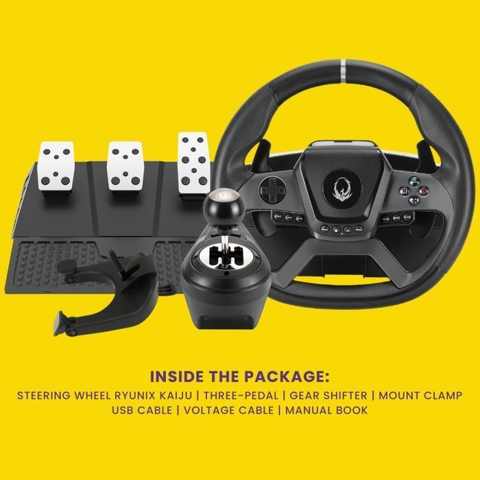 Jual Sades Ryunix Kaiju XR1 / XR-1 Steering Wheel Setir Mobil Force ...