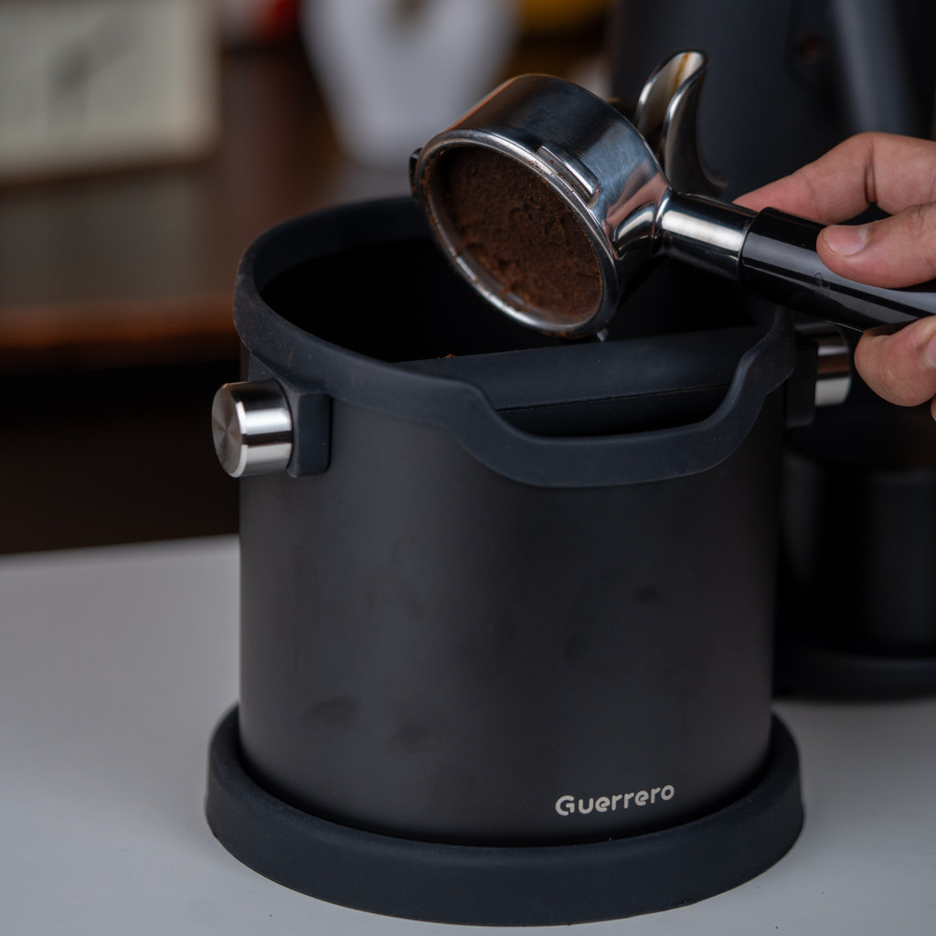 Jual Espresso Knock Box Guerrero Tank Knock Box Metal Wadah Ampas Kopi ...