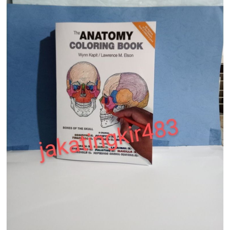 Jual Buku The Anatomy Coloring Book, 4th Edition | Shopee Indonesia