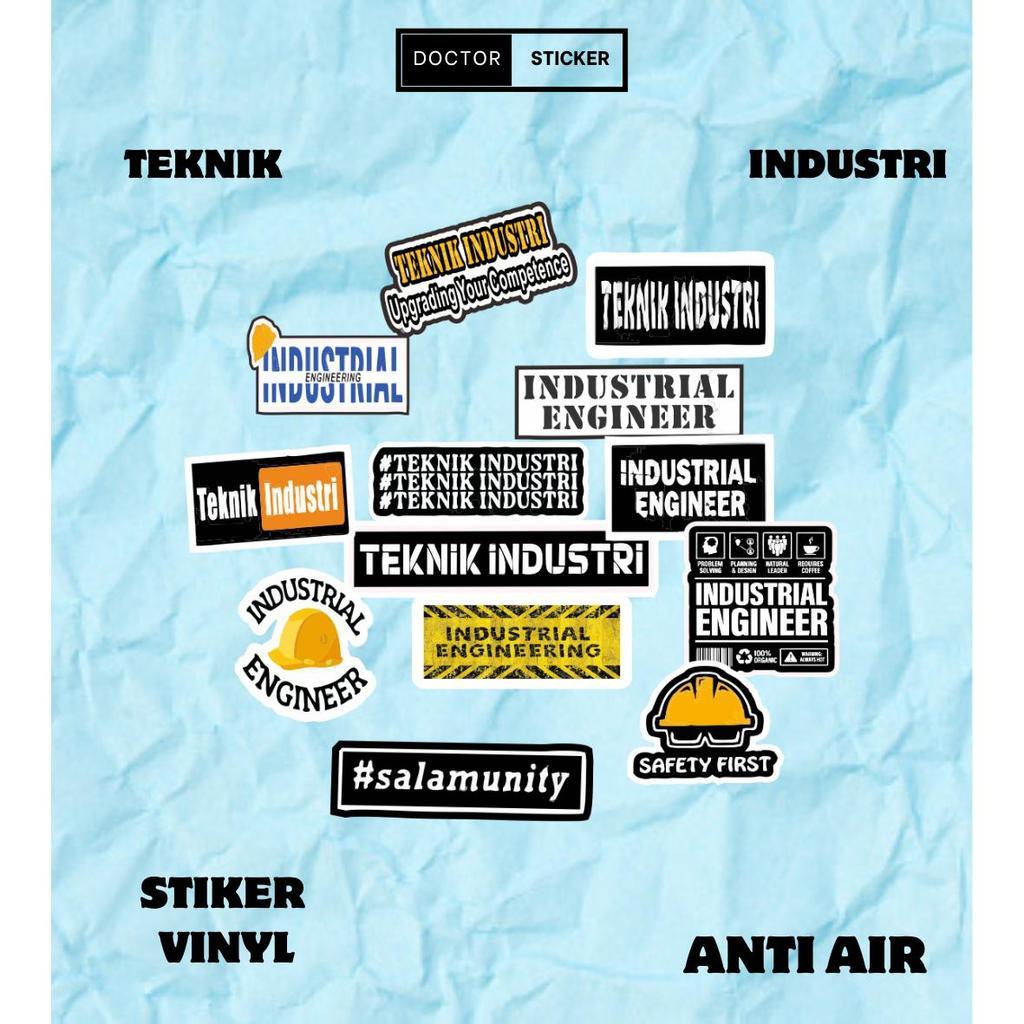 Jual Stiker Teknik Industri / INDUSTRIAL ENGINEERING stiker premium ...