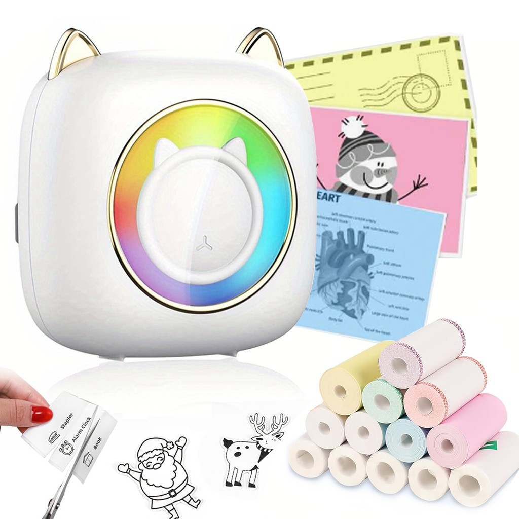 Jual Mini Printer for iPhone and Android, Wireless Mini Photo Printer ...