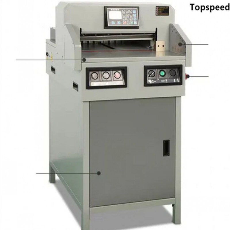 Jual Program Control Automatic Paper Guillotine Cutting Machine 460mm ...