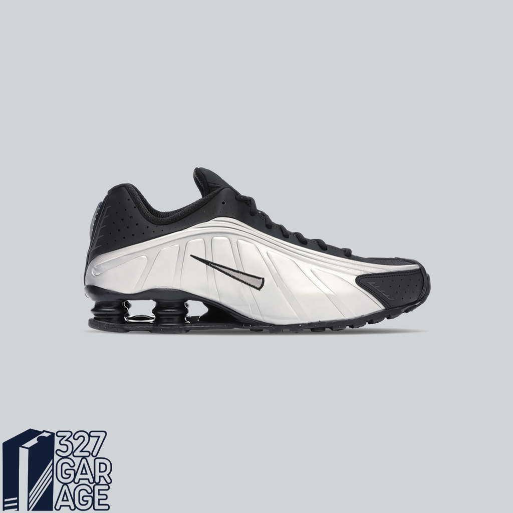 Jual Sepatu Sneakers Nike Shox R4 Black Silver Grey Original Authentic ...