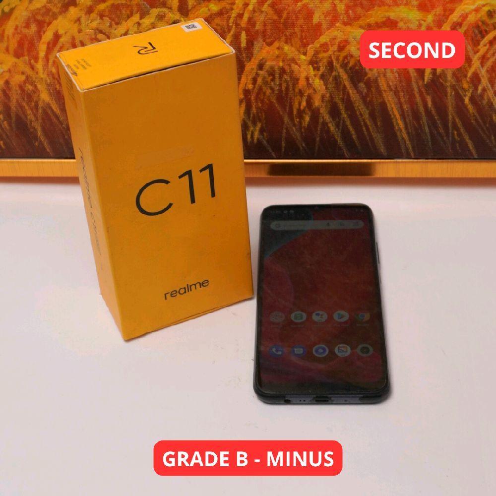 Jual REALME C11 2/32 GB GRADE B - MINUS HP SECOND ORIGINAL SINAR ...