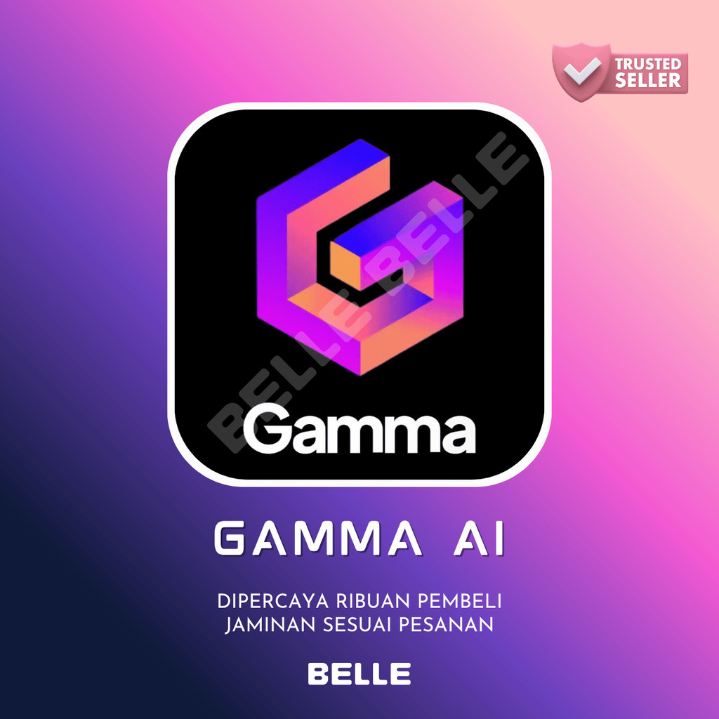 [24 JAM] GAMMA AI PRO | FULL GARANSI | TERMURAH & PROSES CEPAT KILAT Belle
