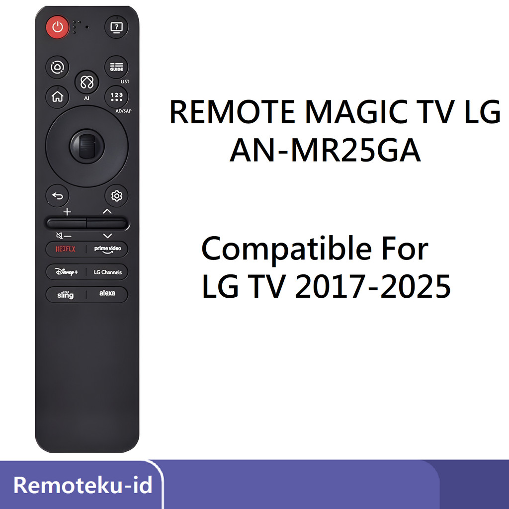 Jual REMOT MAGIC REMOTE TV LG MR25 SMART TV LG FOR UA UT UR UQ UP UN UM ...