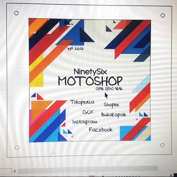 Jual Frame Jepit Poster Acrylic Custom 1 Muka UV Print | Shopee Indonesia