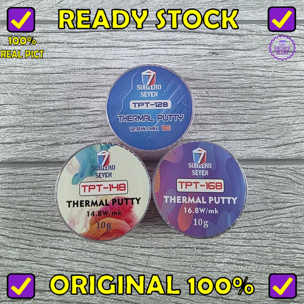 Jual Thermal Putty SUBZERO SEVEN Pad Creamy Dempul Paste TPT-128 TPT ...