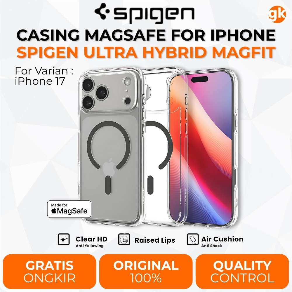 Spigen iPhone 17 Pro Hülle Ultra Hybrid T MagFit Case Handyhülle