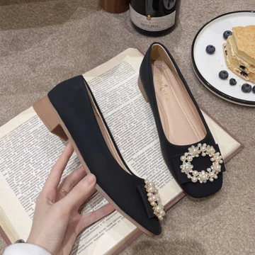 Sepatu Sandal Flat Shoes Wanita Kekinianhak Flat Shoes Korean Style Korea Sepatu Flat Ibu