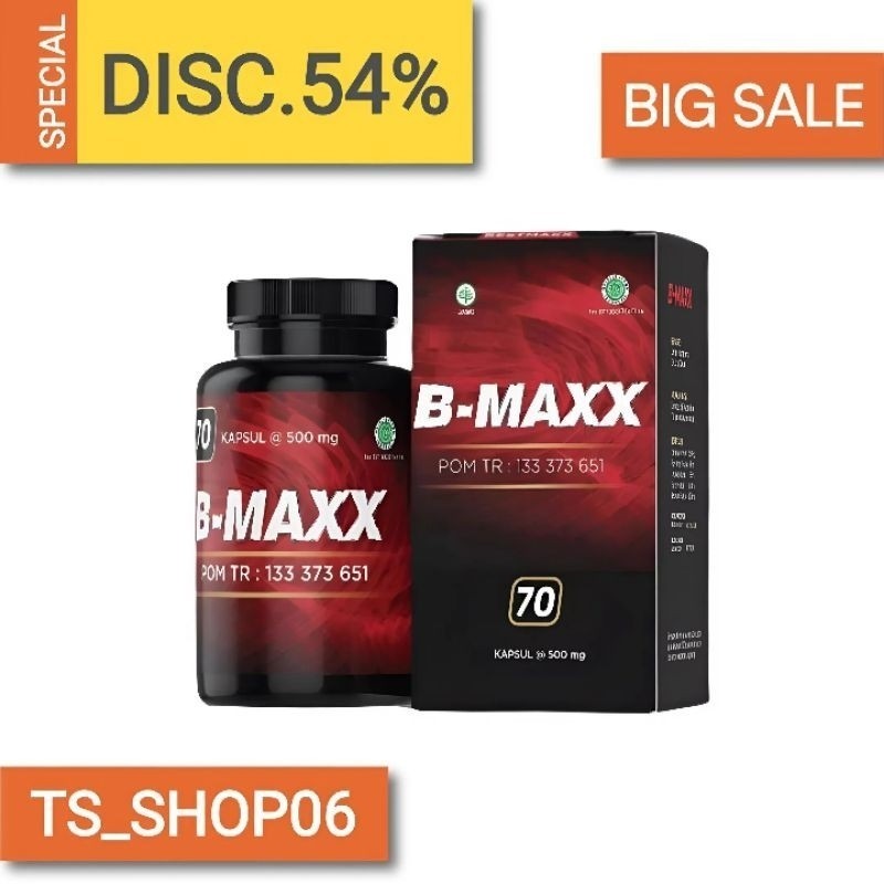 Jual B maxx original 100% isi 1 box 70 kapsul bpom | Shopee Indonesia