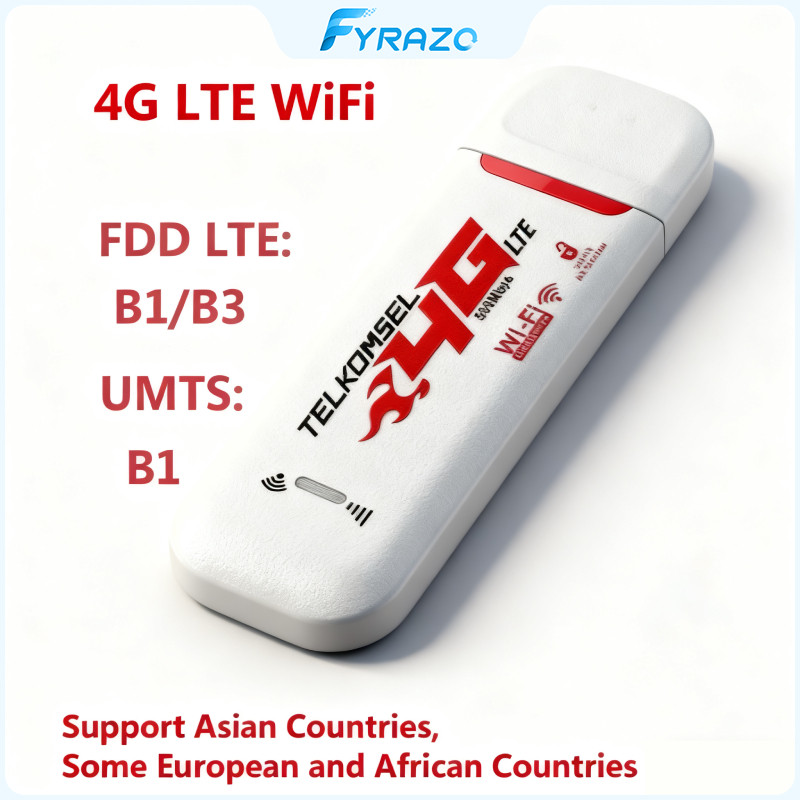 NEW Modem Wifi USB 4G Portabel Kecepatan 500Mbps Mendukung Semua Operator Bisa Connect Banyak Perangkat