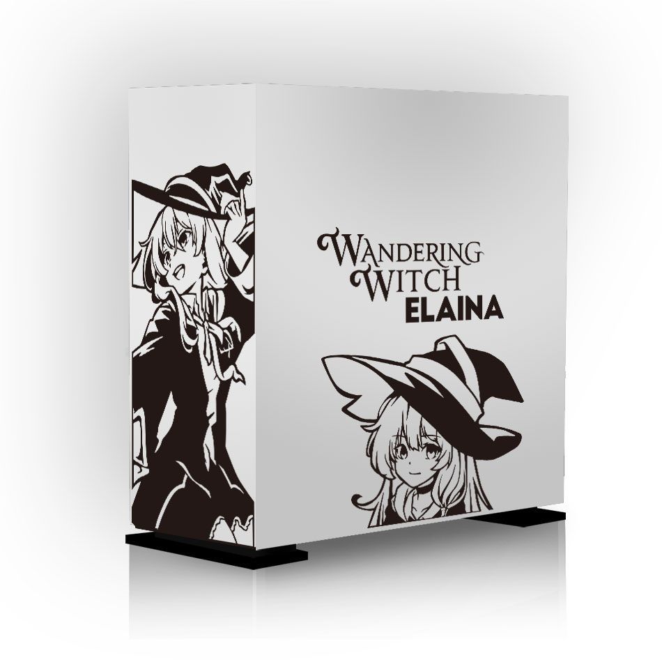 Jual Witch Elaina Anime Stickers for PC Case Cartoon Deocr Decals for Y ...