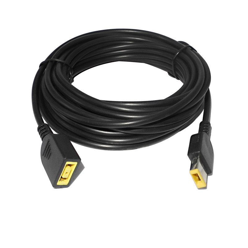 Jual DC Power Adapter Extension Cable Cord Square USB Female to Male ...