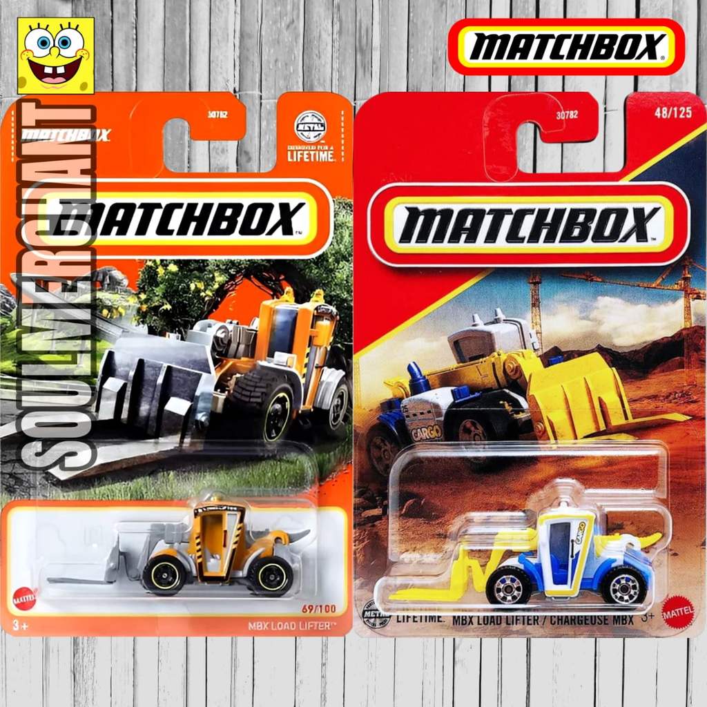 Jual Matchbox MBX Load Lifter Kuning Biru - Diecast Mobil Forklift ...