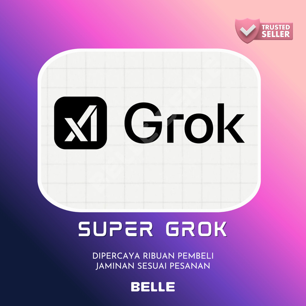 Jual SUPER GROK 4 User Shared dan Privat Version Grok 4 Premium ...