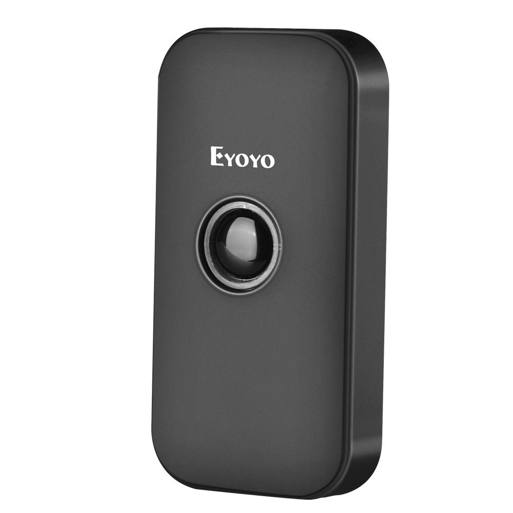 Jual Eyoyo Mini Barcode Scanner 24G Wireless Bluetooth 1D2D QR Bar Code ...