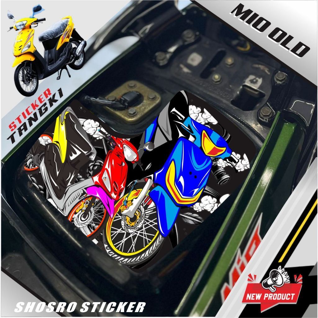 Jual STRIPING STICKER TANGKI MIO / STICKER BAHAN VINYL DECAL | Shopee ...