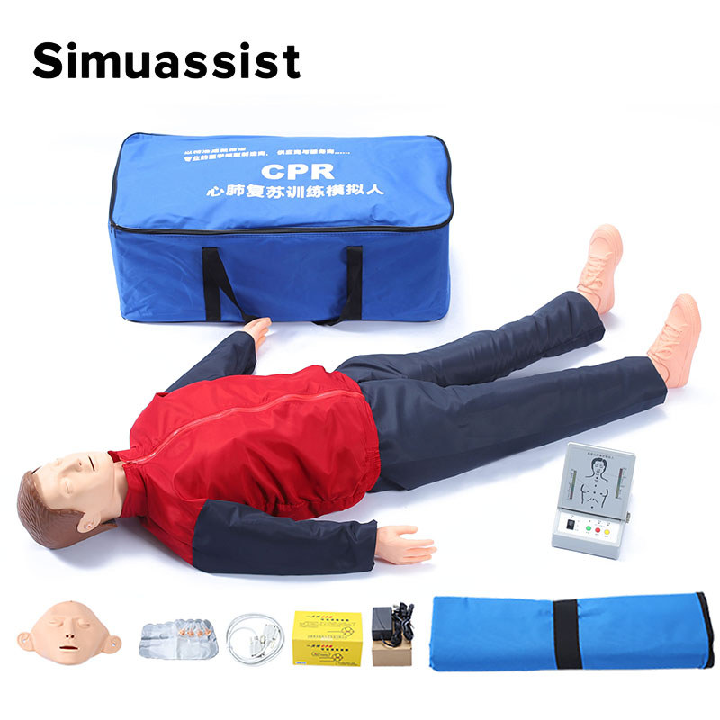 Jual Full Body Adult CPR Manikin First aid Training Mannequin, CPR ...