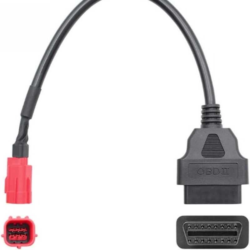 Jual OBD2 Diagnostic Adapter Cable 6 Pin to 16Pin for Moto Guzzi ...