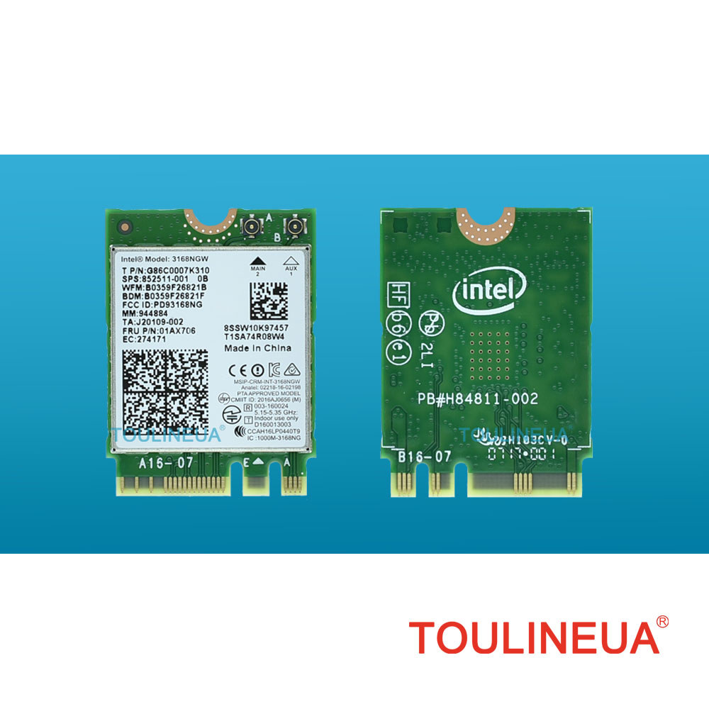 Jual Brand new for Intel 3168NGW Dual band Wireless-AC 3168 3168 AC ...