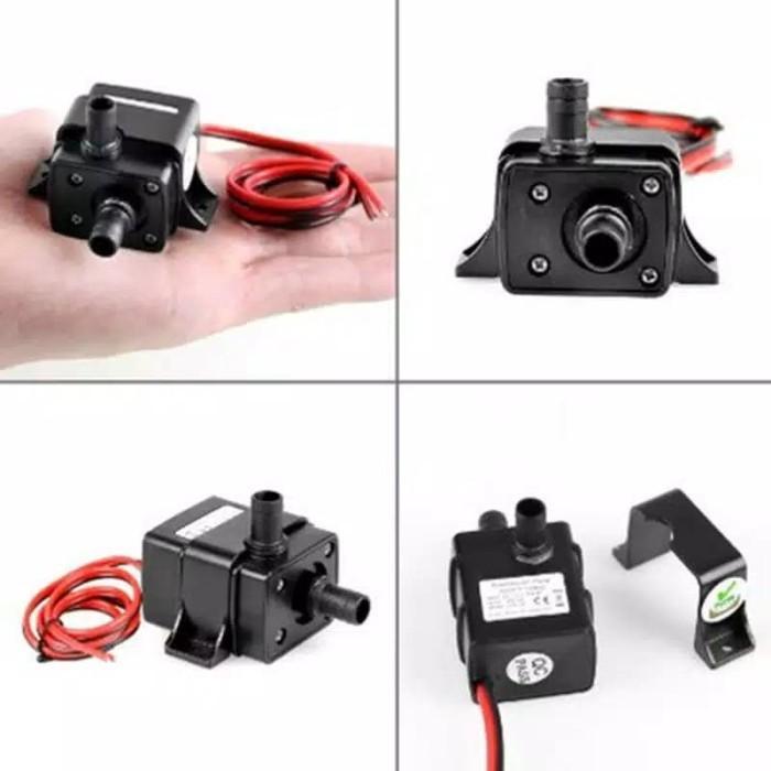 Jual pompa mini pompa celup aquarium hidroponik DC 12v 240H/L - 240L/H ...