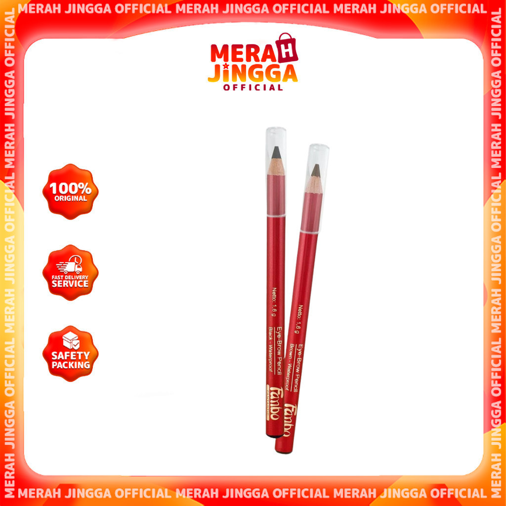 Jual Fanbo Fantastic Eyebrow - Pensil Alis - Waterproof | Merah Jingga ...