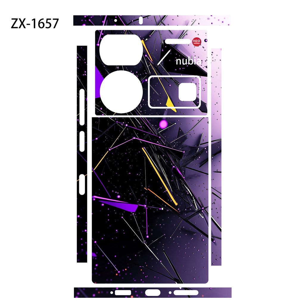 Jual Zafeerskin Colorful Sticker for Nubia Z70 Ultra Z50 Ultra 5G Back ...