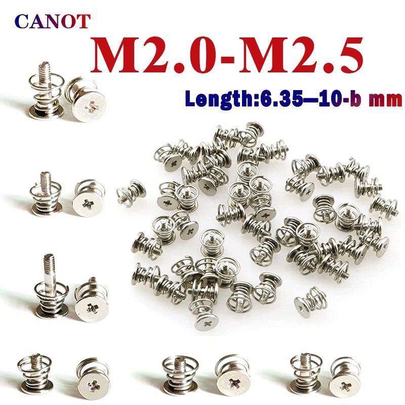 Jual 10/30pcs M2 M2.5 M3 Springs Graphics Card Screw Computer CPU ...