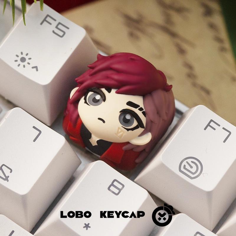 Jual Lobo Vi Arcane League of Legends Theme Artisan Keycaps Resin ...