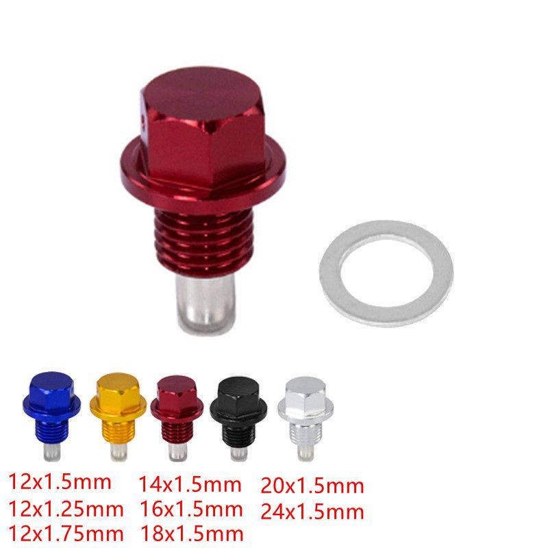 M14x1.5 Magnetic Engine Oil Drain Plug Screw Nut Bolt Sump Nuts Car Accessories