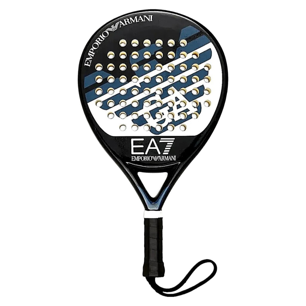 Jual Emporio Armani EA7 Black Blue Padel Racket | Shopee Indonesia