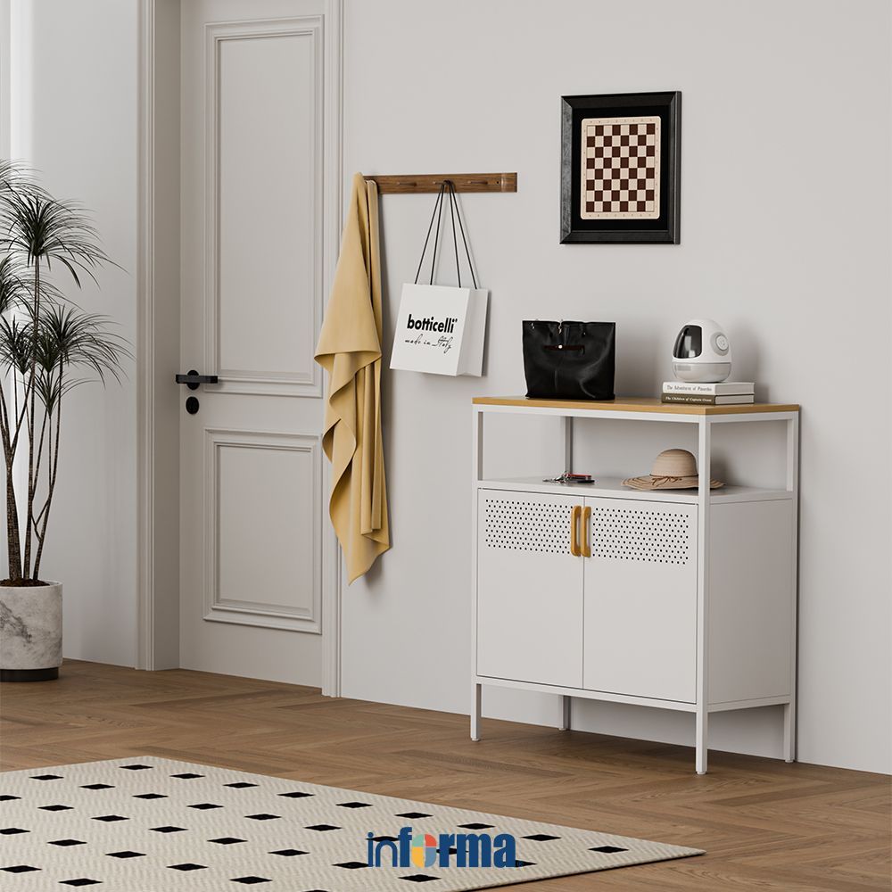 Jual Informa Sydney Meja Konsol - Putih Console Table Meja Ruang Tamu ...