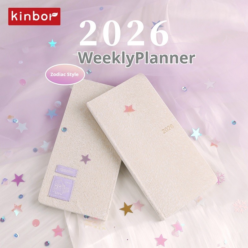 Jual Kinbor 2026 Weekly Planner Work Plan Notebook Daily Time ...