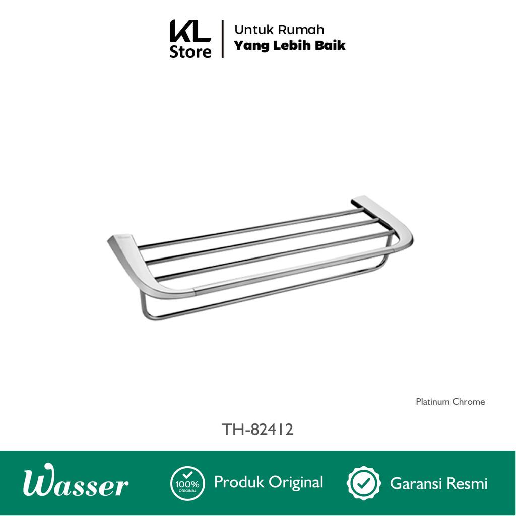 Jual WASSER TUSCANY Series - Bathroom Multiple Towel Bar with Rack TH ...