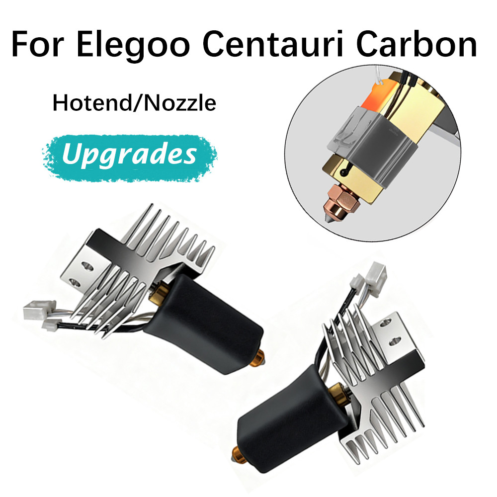 MicroSwiss FlowTech™ Hotend voor de Elegoo Centauri Carbon 0.4 mm