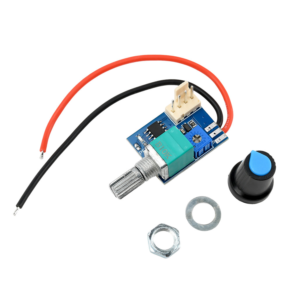 Jual DC 12V PWM Speed Controller Fan Speed governor 4 Wire Computer ...
