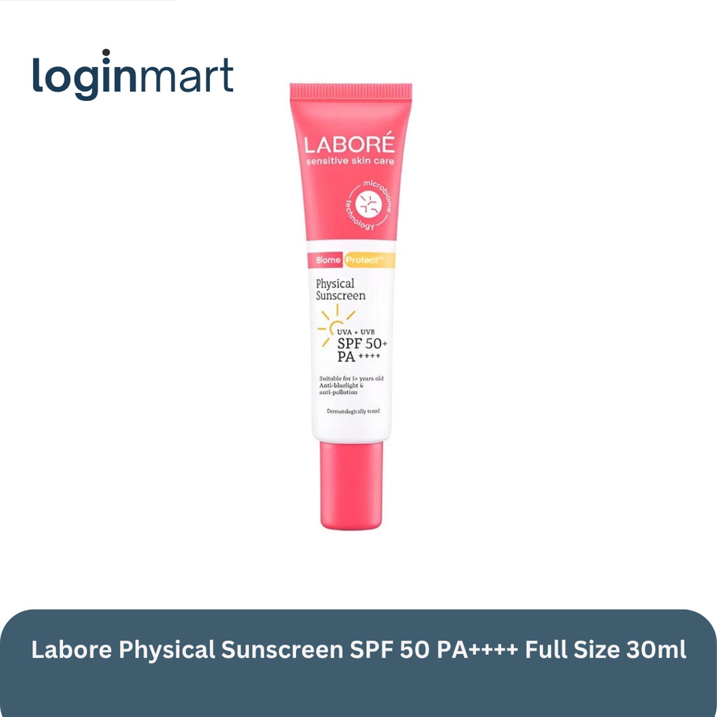 Jual Labore Physical Sunscreen SPF 50 PA++++ Full Size 30ml | Shopee ...
