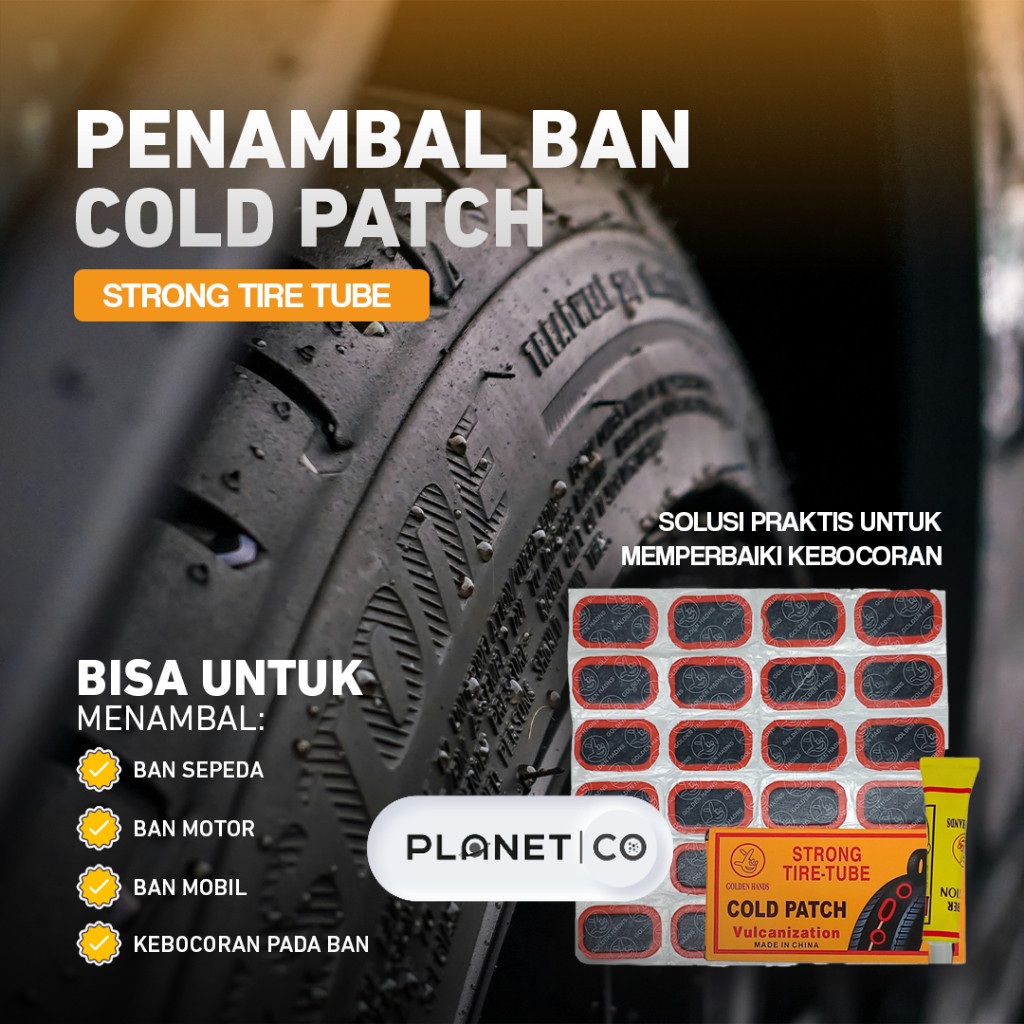 Jual PLANET CO | Penambal Ban TipTop Dalam Tubeless Cold Patch | Tip ...
