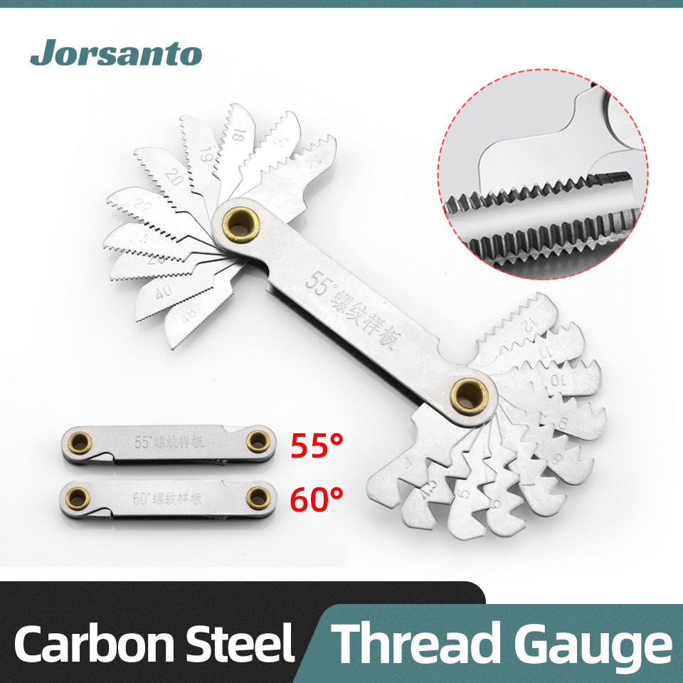 Jual 55/60 Degree Thread Plug Gauge Metric Imperial Gear Tooth Screw ...